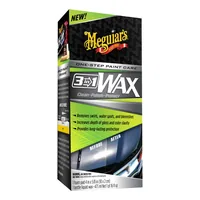 Meguiar's Wachspolitur 3 in 1 Wax, 473 ml - Anwendungsmöglichkeiten: Von Hand - Geeignete Lacktypen: Diverse Lacke - Set: Ja - Volumen: 473 ml