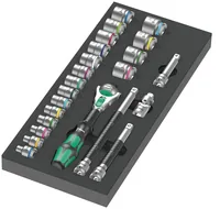 9721 Schaumstoffeinlage 8000 B Zyklop Knarre 3/8 Set 1, 23‑teilig, Werkzeug-Set