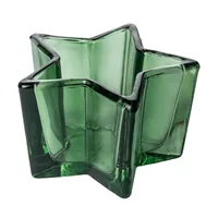 CHALET Sternenschale 10.5 cm, Grün - Materialtyp: Glas - Material: Glas - Produkttyp: Schale - Detailfarbe: Grün