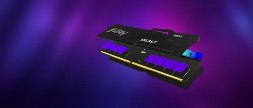 Kingston Technology FURY Beast RGB Speichermodul 8 GB 1 x 8 GB DDR5 5200 MT/s 288-pin DIMM