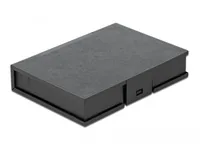 Delock Schutzgehäuse für 3.5? HDD schwarz - Zubehörtyp: Aufbewahrung