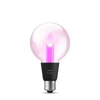 Philips Hue White & Color Ambiance Lightguide Globe 95 E27 - Lampensockel: E27 - Farbtemperatur Kelvin: 2000 bis 6500 K - Aussenanwendung: Nein - Gesamtleistung: 6.8 W - Leuchten Kategorie: Leuchtmittel - Lichtfarbe: Warmweiss (WW) - RGB - farbig - Kaltwe