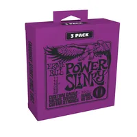 Ernie Ball Gitarrensaiten 3220 Slinky Nickel 3er Pack – Power 11 - 48 - Packungsgrösse: Multipack - Zu Instrument: E-Gitarre - Saitenanzahl: 6-Saiter