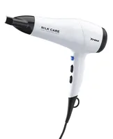Trisa Haartrockner Silk Care - Typ: Trockner - Diffusor: Nein - Klappbarer Griff: Nein - Spannungsanpassung: Nein - Detailfarbe: Weiss - Ionentechnologie: Ja
