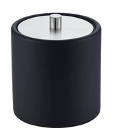Diaqua 45192721 bathroom storage container Black Ceramic, Metal Cotton holder/dispenser