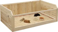Kerbl Indoor Kleintierbehausung 113,5 x 75,5 x 40 cm - Nagetierart: Hamster - Kaninchen - Tierart: Kaninchen - Meerschweinchen - Nager