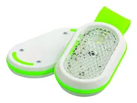 Steffen Clip 10 Green, Transparent, White Clip flashlight LED