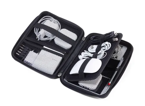 Troika Travel Case schwarz - Tiefe: 22 cm - Breite: 16 cm - Wasserfest: Nein - Höhe: 5 cm - Eigenschaften: Keine Eigenschaft - Zertifikate: Keine Zertifizierung