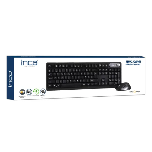 INCA TasMaus IWS-549U Büro Design DE-Layout sw retail