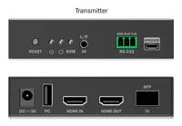 Digitus DS-55348 estensore KVM Trasmettitore e ricevitore