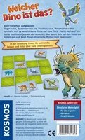 Kosmos Kinderspiel Welcher Dino ist das? - Sprache: Deutsch - Kategorie: Lernspiel - Altersempfehlung ab: 4 Jahren - Spieldauer: 15 min - Min. Anzahl Spieler: 2 - Max. Anzahl Spieler: 4