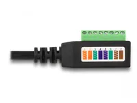 Delock Terminalblock - RJ45 Kabel 1 Stück - Zubehörtyp: Terminalblock - Detailfarbe: Grün - Verpackungseinheit: 1 Stück