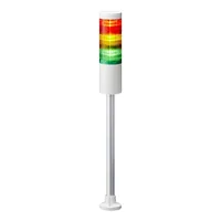 PATLITE Signalsäule LR6-302PJNW-RYG verkabelt LED weiss