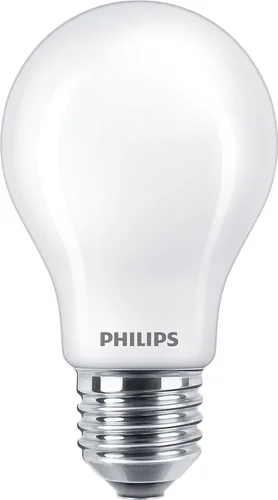 Philips Lampe LEDcla60W E27 CDL A60 FR ND SRT4 Kaltweiss/Tageslichtweiss (KW) - Energieeffizienzklasse EnEV 2020: E - Lampensockel: E27 - Farbtemperatur Kelvin: 6500 K - Gesamtleistung: 7 W - Dimmbar: nicht dimmbar - Zusätzliche Ausstattung: EyeComfort