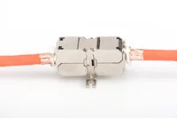 CAT6A FIELD TERMINATION COUPLER 500 MHZ SHIELDED 26X35X80MM