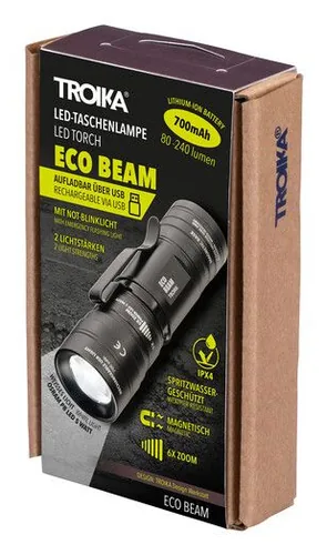 TROIKA Taschenlampe ECO BEAM