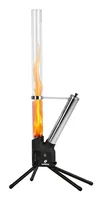 Landmann Pellet-Fackel 126.5 cm - Zusatzausstattung: Keine - Typ: Pelletgrill - Höhe: 129.5 cm - Durchmesser: 0 cm - Material: Stahl