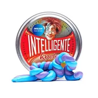 Intelligente Knete Knetmasse Zwielicht 80 Gramm - Themenwelt: Neutral - Produkttyp: Knete - Altersempfehlung ab: 3 Jahren - Detailfarbe: Violett - Blau - Materialeigenschaften: Formbar - BPA-frei - Flexibel - Dehnbar - Set: Nein