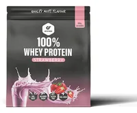 Go Fitness Pulver 100% Whey Protein Erdbeere 900 g - Produktionsland: Schweden - Anwendungszweck: Muskelaufbau - Einnahme: Nach Aktivität - Vor Aktivität - Gewicht pro Einheit: 900 g - Verpackungseinheit: 1 Stück - Sportart: Fitness