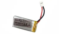 Amewi RC-Akku LiPo 300 mAh 3.7 V 25C - Akkutyp: Lithium-Polymer (LiPo) - Spannung: 3.7 V - Anwendungsbereich: Flugmodelle - Akkukapazität: 300 mAh - Breite: 18 mm - Balancer-Anschluss: Keiner