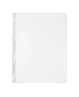 BÜROLINE Zeigetaschen PVC 140 my A4 620215 transparent, glatt 100 Stück