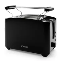Bomann TA 6065 CB 2 slice(s) 750 W Black