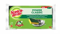 Scotch-Brite Schwamm Classic XXL 6 Stück - Materialtyp: Textil - Material: Schaumstoff - Eigenschaften: Keine Eigenschaft - Zertifikate: Keine Zertifizierung - Fleckenradierer: Nein - Geeignete Oberflächen: Pfannen - Grillplatten - Gusseisen
