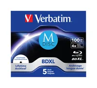 M-DISC Verbatim BD-R 4X 100 GB INKJET PRINTABLE retail