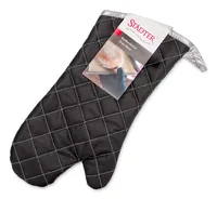 Städter Küchenhandschuh 41 x 21 cm, Schwarz - Grösse: Universalgrösse - Detailfarbe: Schwarz - Material: Baumwolle - Anwendungsbereich: Grill - Küche