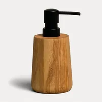 Möve Seifenspender Oak 250 ml, Braun - Fassungsvermögen: 250 ml - USB-Schnittstelle: Nein - Detailfarbe: Braun - Wandmontage: Nein - Sensor-Technik: Nein