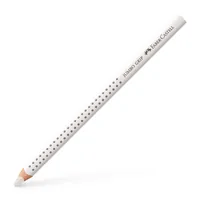 FABER-CASTELL Farbstifte Jumbo GRIP 110901 weiss