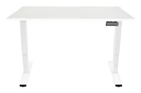 Contini Stehtisch 120 x 60 cm, mit Tischplatte, Weiss - Tiefe: 60 cm - Breite: 120 cm - Material: Metall - Spanplatte - Höhe: 73 cm - 123 cm - Gewicht: 30.5 kg - Belastbarkeit: 50 kg