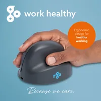 R-Go Tools RGOHEBAMRWL mouse Office Right-hand Optical 1600 DPI