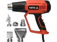Yato YT-82296 Heißluftpistole 500 l/min 650 °C 1600 W Schwarz, Orange