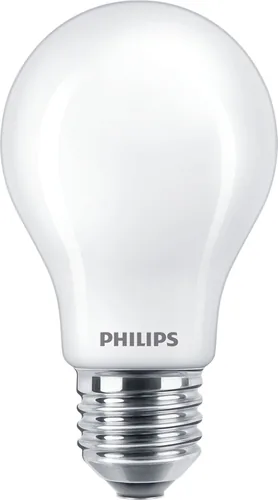 Philips Professional Lampe MASTER VLE LEDBulb D 3.4-40W E27 927 A60 FR G - Energieeffizienzklasse: D - Lampensockel: E27 - Protokoll: Ohne - Smart Home: Nicht kompatibel - Farbtemperatur Kelvin: 2700 K - Gesamtleistung: 3.4 W