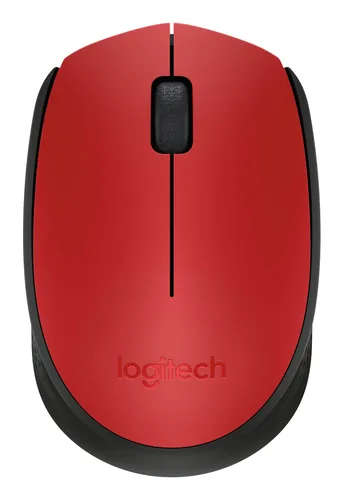 Logitech Mouse M171 Wireless Red