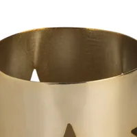 EGLO Serviettenring Stern Gold - Materialtyp: Metall - Material: Aluminium - Verpackungseinheit: 1 Stück - Detailfarbe: Gold - Produkttyp: Servietten