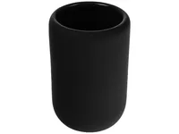 COCON Zahnputzbecher 300 ml, Schwarz - Detailfarbe: Schwarz - Detailmaterial: Keramik - Grundmaterial: Keramik