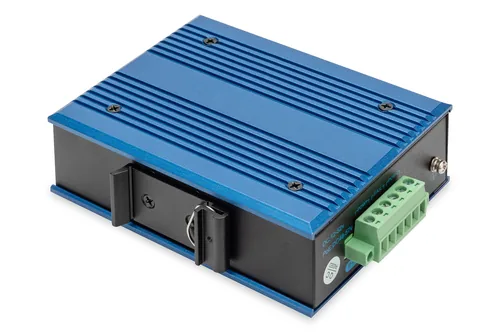 Digitus DN-651135 commutateur réseau Non-géré Gigabit Ethernet (10/100/1000) Connexion Ethernet, supportant l'alimentation via ce port (PoE) Noir, Bleu