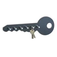 Zeller Present Wandhaken Schlüsselboard Schwarz - Eigenschaften: Keine Eigenschaft - Detailfarbe: Schwarz - Detailmaterial: Metall - Grundmaterial: Metall