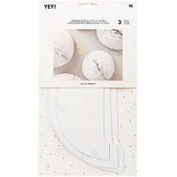 Rico Design 99001.71.26 embellishment ornament White 3 pc(s)