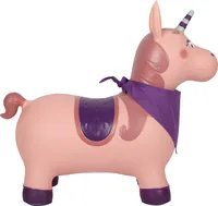 small foot Hüpftier Einhorn - Altersempfehlung ab: 24 Monaten - Material: Kunststoff - Stoff - Textil - Nachhaltigkeit: Nicht angegeben - Detailfarbe: Mehrfarbig