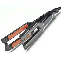 Revlon Haarglätter Double Straight - Ionentechnologie: Nein - Haarglätter Eigenschaften: Automatische Sicherheitsabschaltung - Glätten - Verriegelungsmechanismus - Einstellbare Temperatur - Material Glättplatten: Keramik - Anwender: Heimanwender