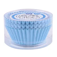 PME Cupcake Backform Hellblau, 60 Stück - Materialtyp: Papier - Material: Papier - Zertifikate: Keine Zertifizierung - Motiv: Ohne Motiv - Backform Typ: Muffin-Backform - Eigenschaften: Keine Eigenschaft