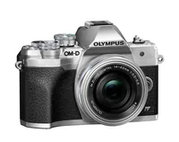 Olympus OM-D E-M10 Mark IV Kit + 14-42 Pancake Zoom silber