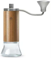 Eureka Kaffeemühle Baby Grinder Braun - Detailfarbe: Braun - Ausstattung: Einstellbarer Mahlgrad - Mahlwerk: Kegelmahlwerk - Fassungsvermögen: 40 g