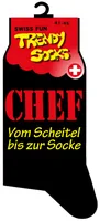 Trendcompany Socken Chef 41-46 - Anlass: Freundschaft - Fun - Geburtstag - Jubiläum - Weihnachten - Empfänger Geschenke: Für Frauen - Für Männer - Produkttyp Geschenke: Socken