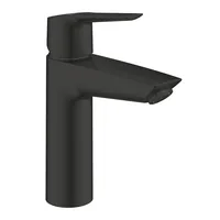 GROHE Lavaboarmatur Start M-Size Mattschwarz - Material: Metall - Anschlussmass: 1/2 - Farbe: Schwarz - Ausführung: Einhebelmischer - Produktfamilie: Start