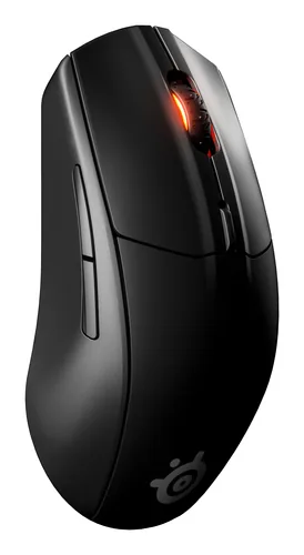 Steel Series Gaming-Maus Rival 3 Wireless - Maus Features: Umschaltbare DPI-Auflösung - RGB-Beleuchtung - Daumentaste - Beleuchtung - Scrollrad - Bedienungsseite: Rechtshänder - Detailfarbe: Schwarz - Gewicht: 106 g - Verbindungsart: Kabellos - Schnittste