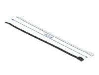 Delock Kabelbinder mit flachem Kopf Mehrfarbig 205 mm x 4.6 mm - Breite: 4.6 mm - Länge: 205 mm - Produkttyp: Kabelbinder - Ausstattung Kabelmanagement: Keine - Verpackungseinheit: 100 Stück - Material: Polyamid (PA)